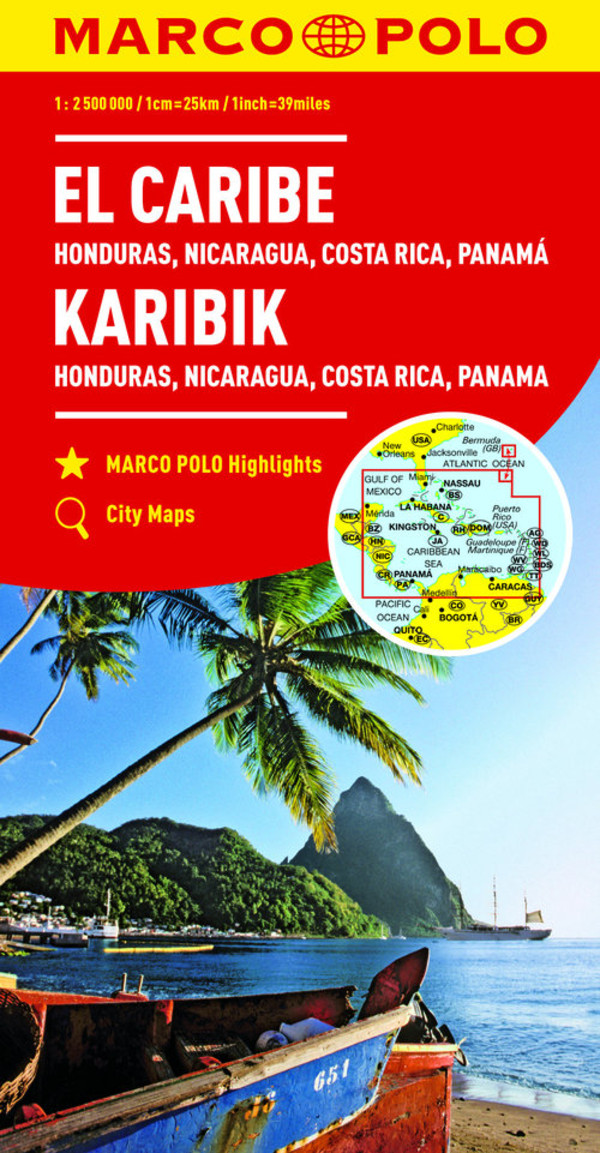 Karaiby, Honduras, Nikaragua, Costa Rica, Panama