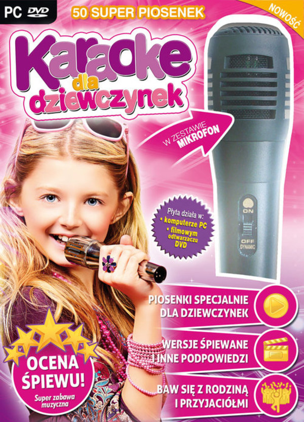 Karaoke dla dziewczynek (PC) DVD-ROM