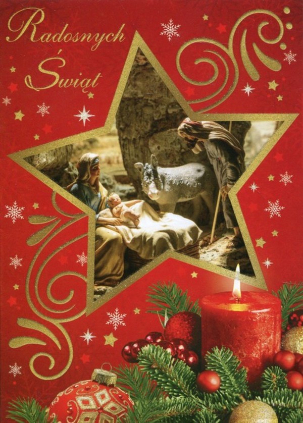 Karnet Boże Narodzenie B6-BNB