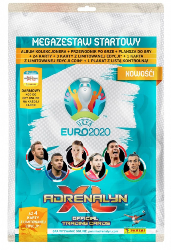 Karty UEFA Euro 2020 Adrenalyn XL Megazestaw startowy