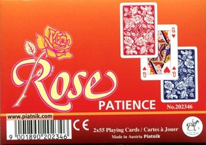 Karty Pasjans Róże