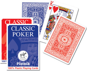 Karty Plastik Poker