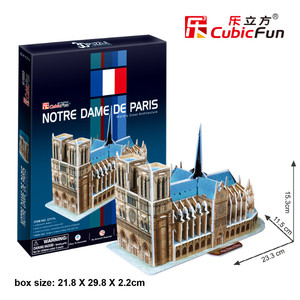 Puzzle 3D Katedra Notre Dame 40 elementów