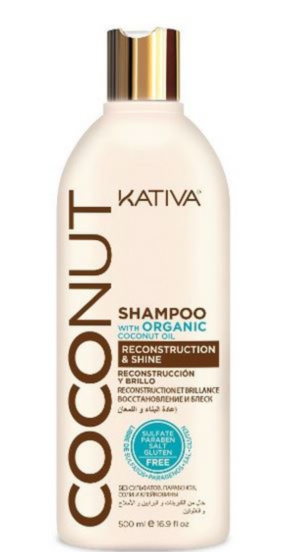 Coconut Shampoo Kokosowy szampon do włosów odbudowujący i nadający połysku
