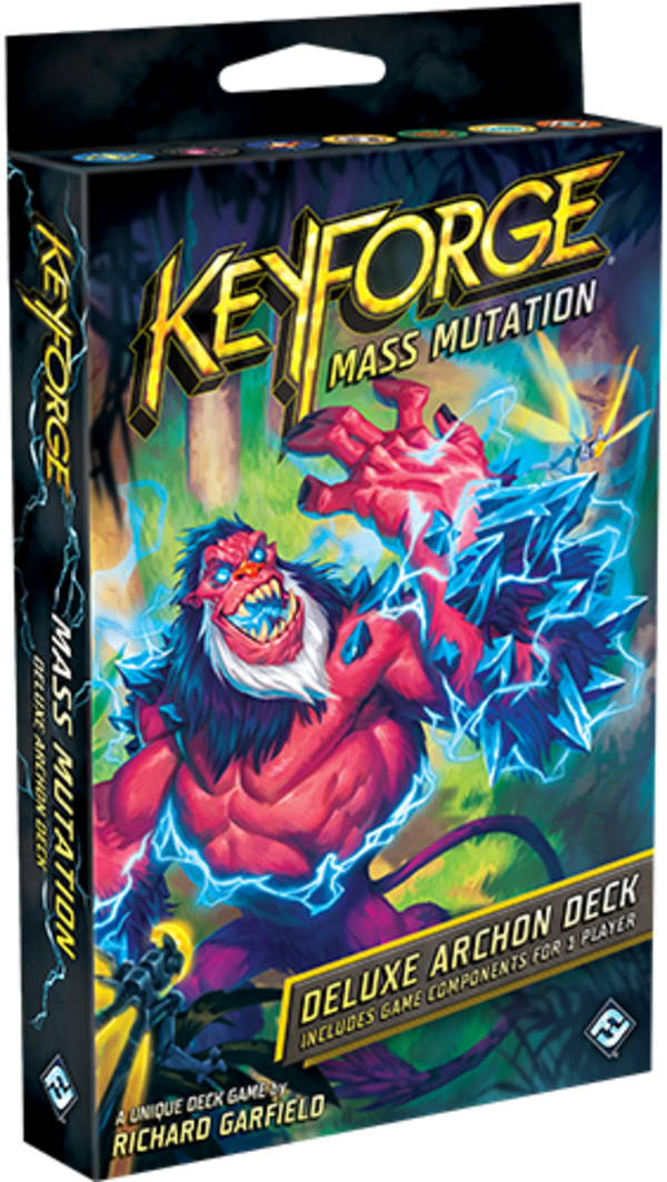 Gra KeyForge (edycja angielska): Mass Mutation - Deluxe Archon Deck