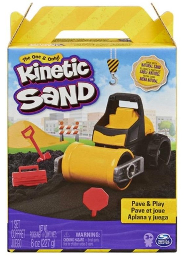 Kinetic Sand Kop i burz Mały pojazd 227g