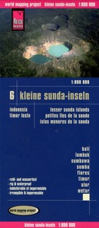 Kleine Sunda Inesln Road map / Małe Wyspy Sundajskie Mapa samochodowa Skala: 1:800 000