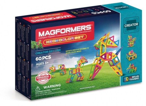 Klocki Magformers Neon Color Set 60 elementów
