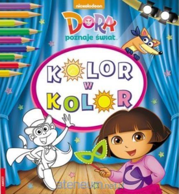 Kolor w kolor Dora poznaje świat
