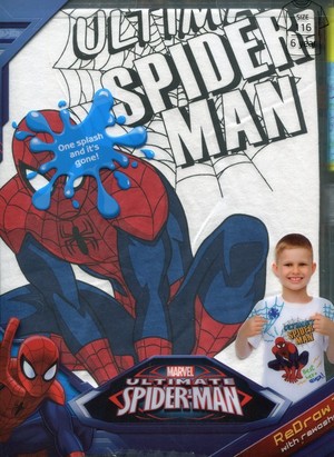 Koszulka Spider-Man do kolorowania rozmiar 116 cm
