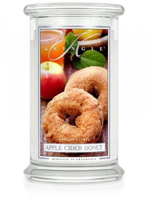 Apple Cider Donut - duży, klasyczny słoik z 2 knotami