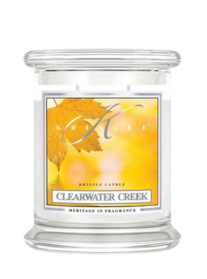 Clearwater Creek - średni, klasyczny słoik z 2 knotami