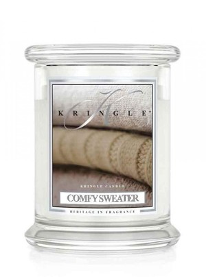 Comfy Sweater - średni, klasyczny słoik z 2 knotami