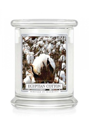 Egyptian Cotton - Średni, klasyczny słoik z 2 knotami