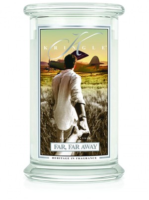 Far Far Away - Duży, klasyczny słoik z 2 knotami