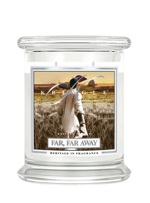 Far Far Away - średni, klasyczny słoik z 2 knotami