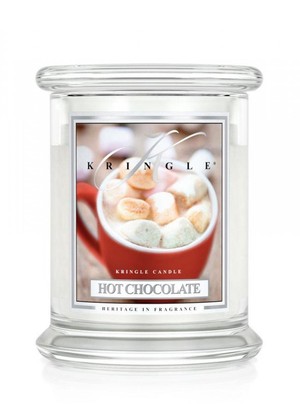Hot Chocolate - średni, klasyczny słoik z 2 knotami