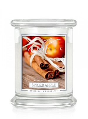 Spiced Apple - średni, klasyczny słoik z 2 knotami