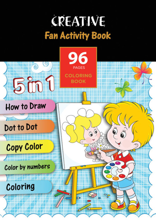 Creative. Fun Activity Book Kolorowanka. Coloring book