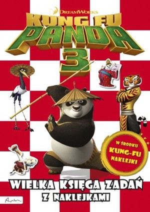 Kung Fu Panda 3 Wielka księga zadań z naklejkami