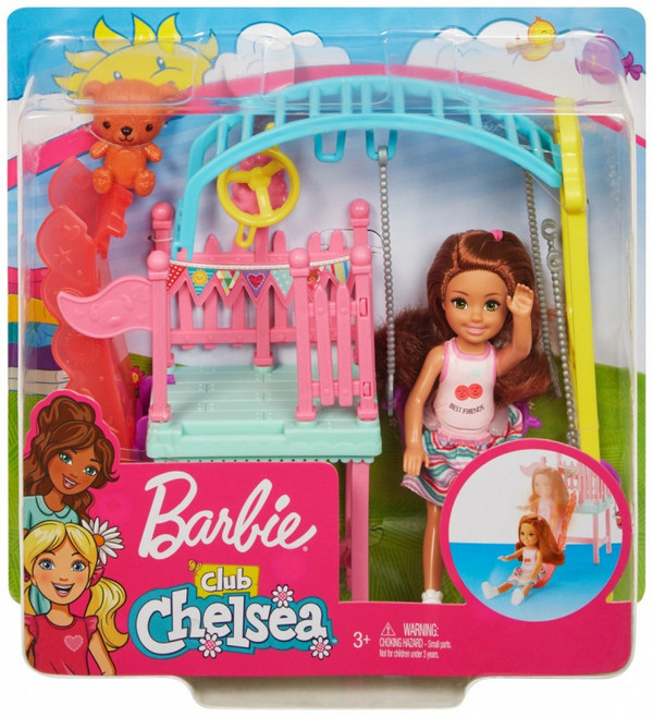 Laka Barbie Chelsea mały zestaw Plac Zabaw