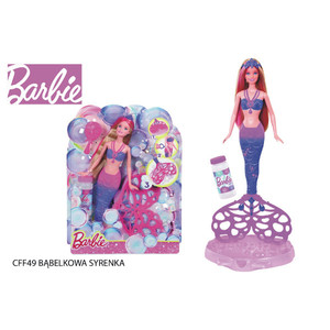 Barbie Lalka Bąbelkowa syrenka CFF49