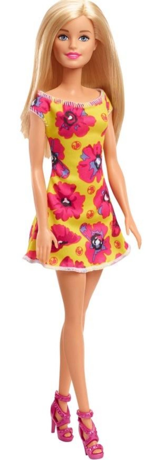 Barbie Lalka w sukience kwiecistej