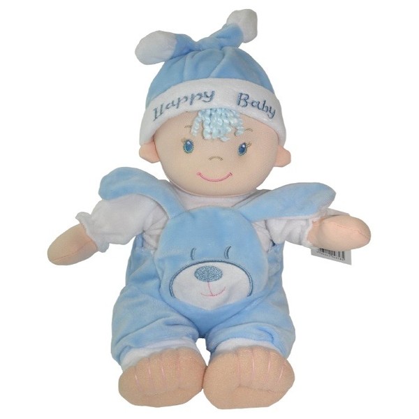 Lalka Dzidziuś Happy Baby niebieski 25 cm