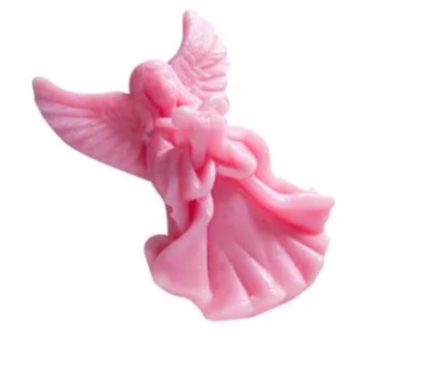 Mały aniołek różowy Naturalne mydełko glicerynowe