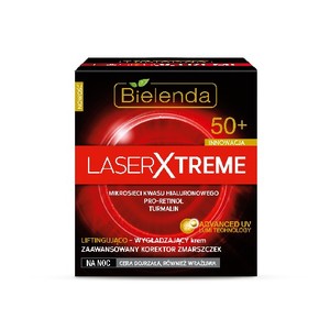 Laser Xtreme 50+ Krem na noc liftingująco wygładzający