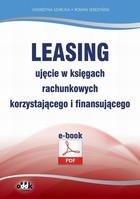 Leasing - ujęcie w księgach rachunkowych korzystającego i finansującego