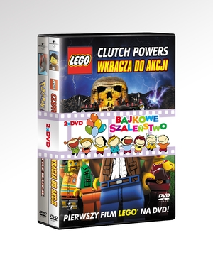 LEGO - Clutch Powers wkracza do akcji + Pokemon Zoroark: Mistrz iluzji Pakiet 2 DVD
