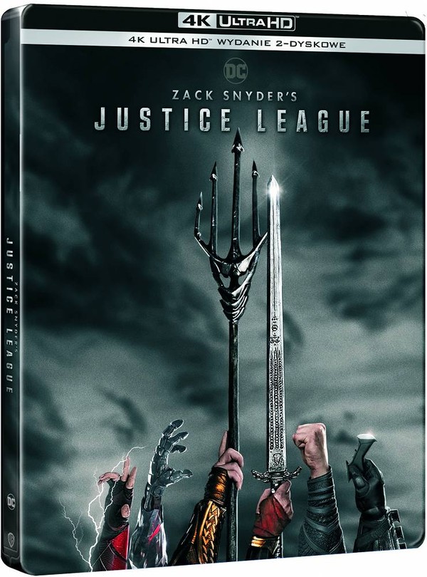 Liga Sprawiedliwości Zacka Snydera (steelbook) (4K Full HD)