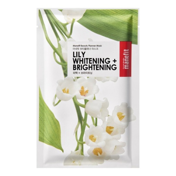 Lily Whitening + Brightening Wybielająco-rozświetlająca maseczka w płachcie