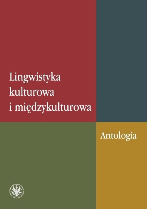 Lingwistyka kulturowa i międzykulturowa Antologia