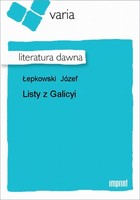 Listy z Galicyi Literatura dawna