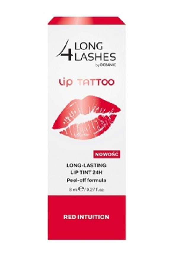 Lip Tattoo 24H Red Intuition Preparat żelowy do ust