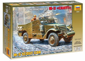 M-3 Armored Scout Car Skala 1:35