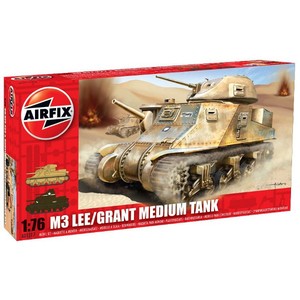 M3 Lee Grant Medium Tank Skala 1:76