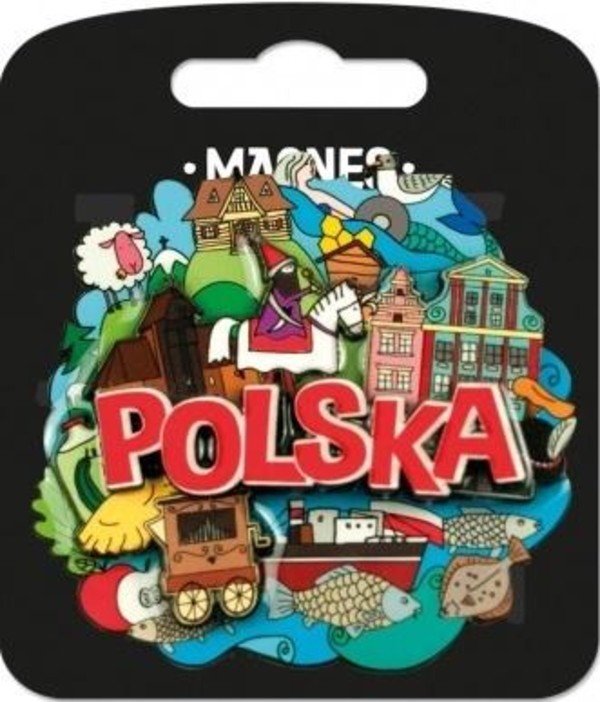 Magnes I love Poland Polska 8
