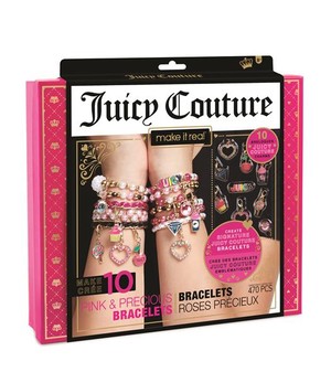 Zestaw do tworzenia bransoletek - Juicy Couture Pink and Precious