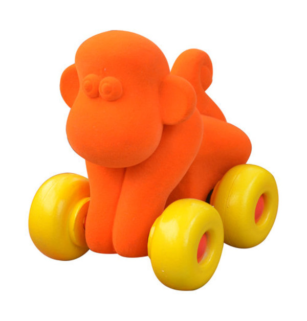 Małpka pojazd kolor pomarańczowy