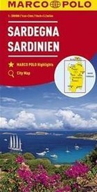 Mapa drogowa Sardynia 1:2000 000