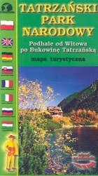 Mapa turystyczna. Tatrzański Park Narodowy Skala 1:25 000