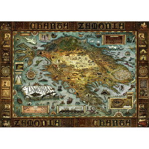 Mapa Zamonii