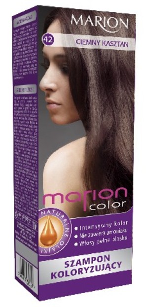Marion Color - 42 Ciemny Kasztan Szampon koloryzujący