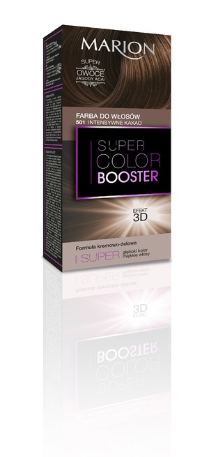 Super Color Booster 501 Intensywne Kakao Farba do włosów 3D