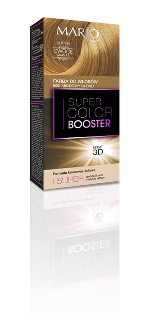 Super Color Booster 509 Miodowy Blond Farba do włosów 3D