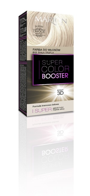 Super Color Booster 512 Biała Trufla Farba do włosów 3D
