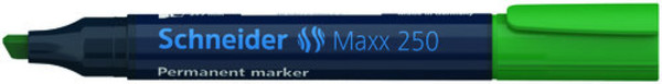 Marker permanentny Maxx 250, ścięty 2-7mm, zielony